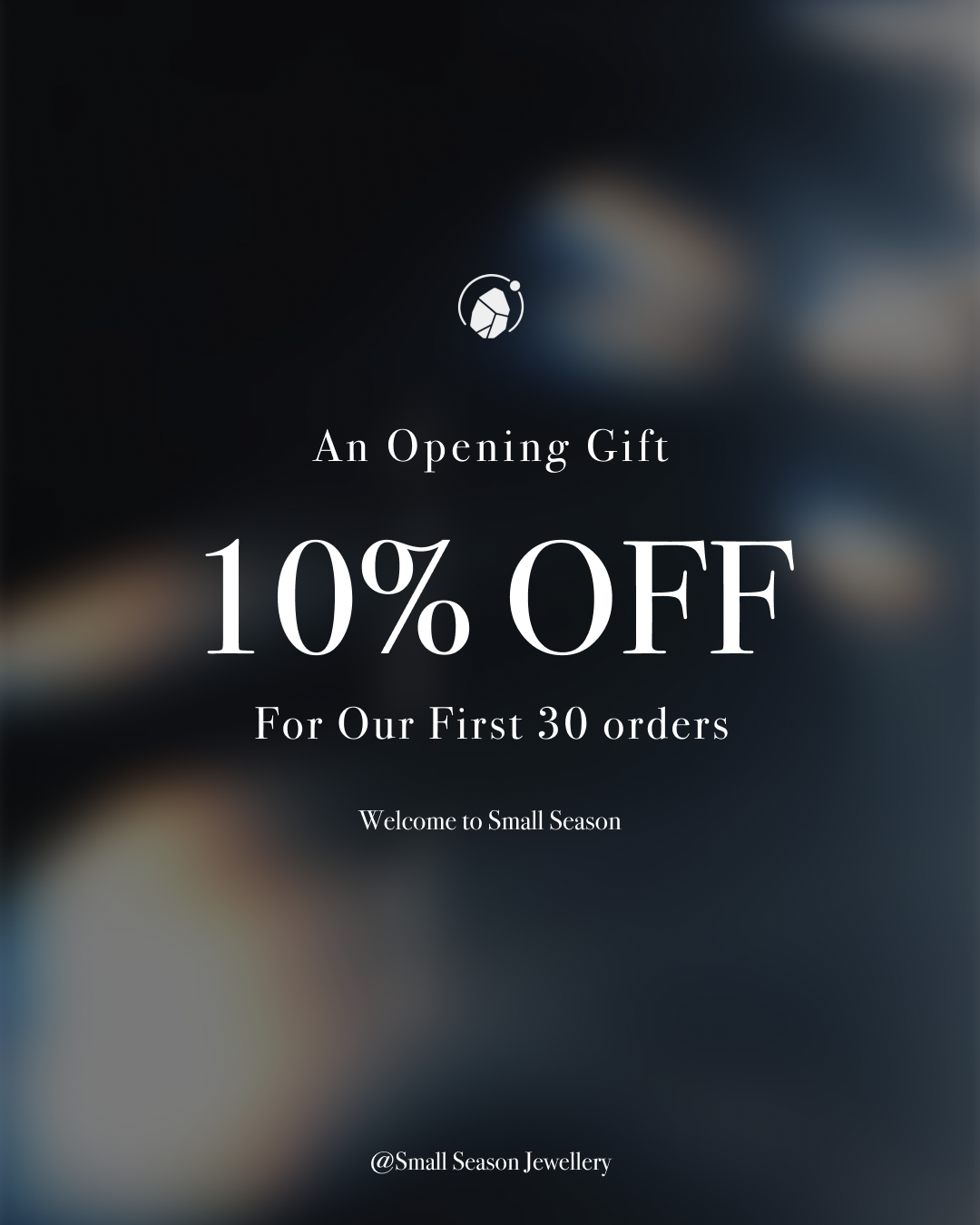 10% OFF for first 30 orders